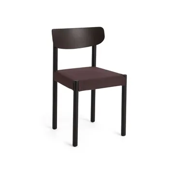 Pack Chair 11 chair - Oiled oak-graphite brown-Steelcut 695 - HAY