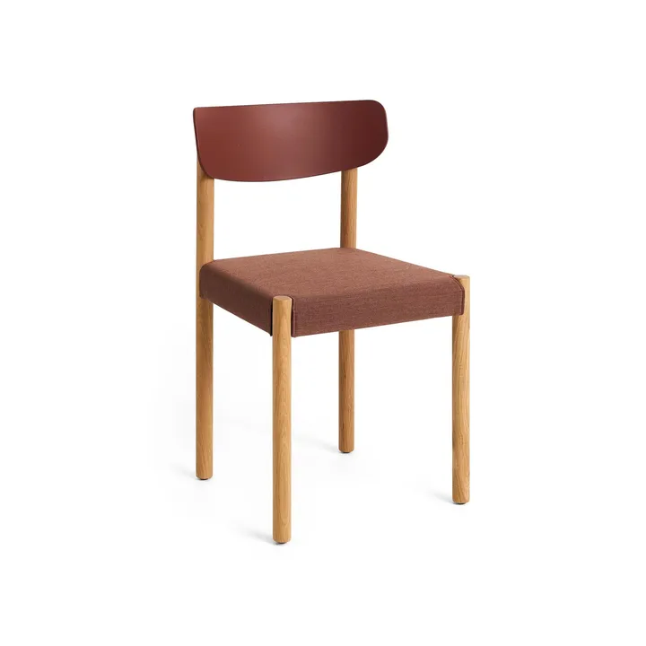 Pack Chair 11 chair - Oiled oak-hull red-Remix 346 - HAY