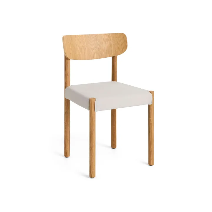 Pack Chair 11 chair - Oiled oak-Steelcut 220 - HAY