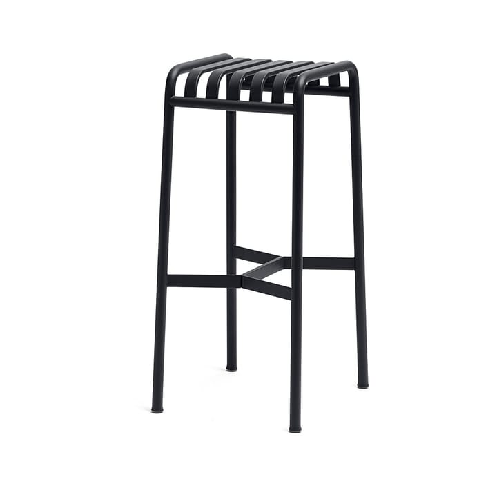 Palissade bar stool - Anthracite - HAY