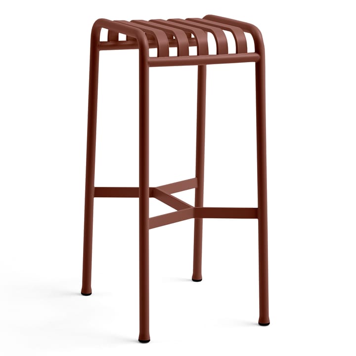 Palissade bar stool - Iron red - HAY