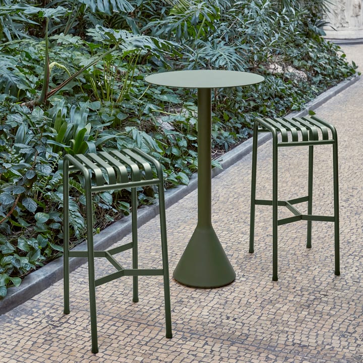 Palissade bar stool - Olive - HAY