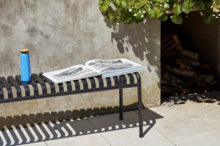 Palissade bench 120x42 cm - Anthracite - HAY