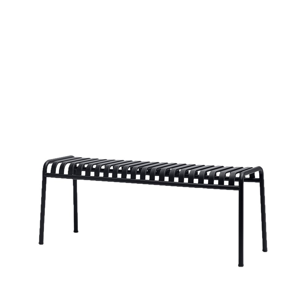 HAY Palissade bench 120x42 cm Anthracite | Scandinavian Design | Black