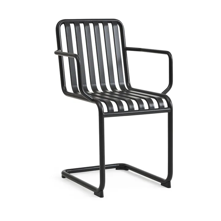 Palissade Cantilever armchair - Anthracite - HAY