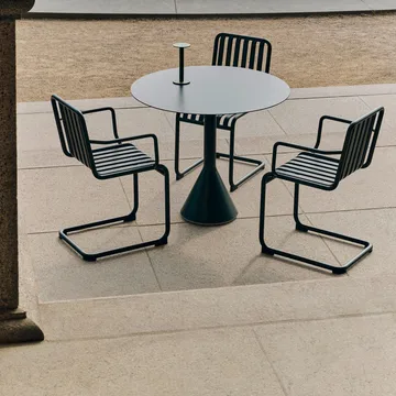 Palissade Cantilever armchair - Anthracite - HAY