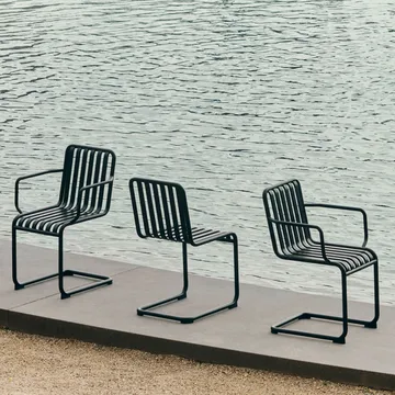 Palissade Cantilever chair - Anthracite - HAY