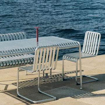 Palissade Cantilever chair - Hot galvanised steel - HAY