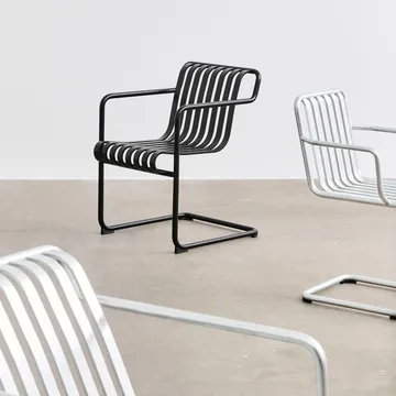 Palissade Cantilever Dining armchair - Anthracite - HAY