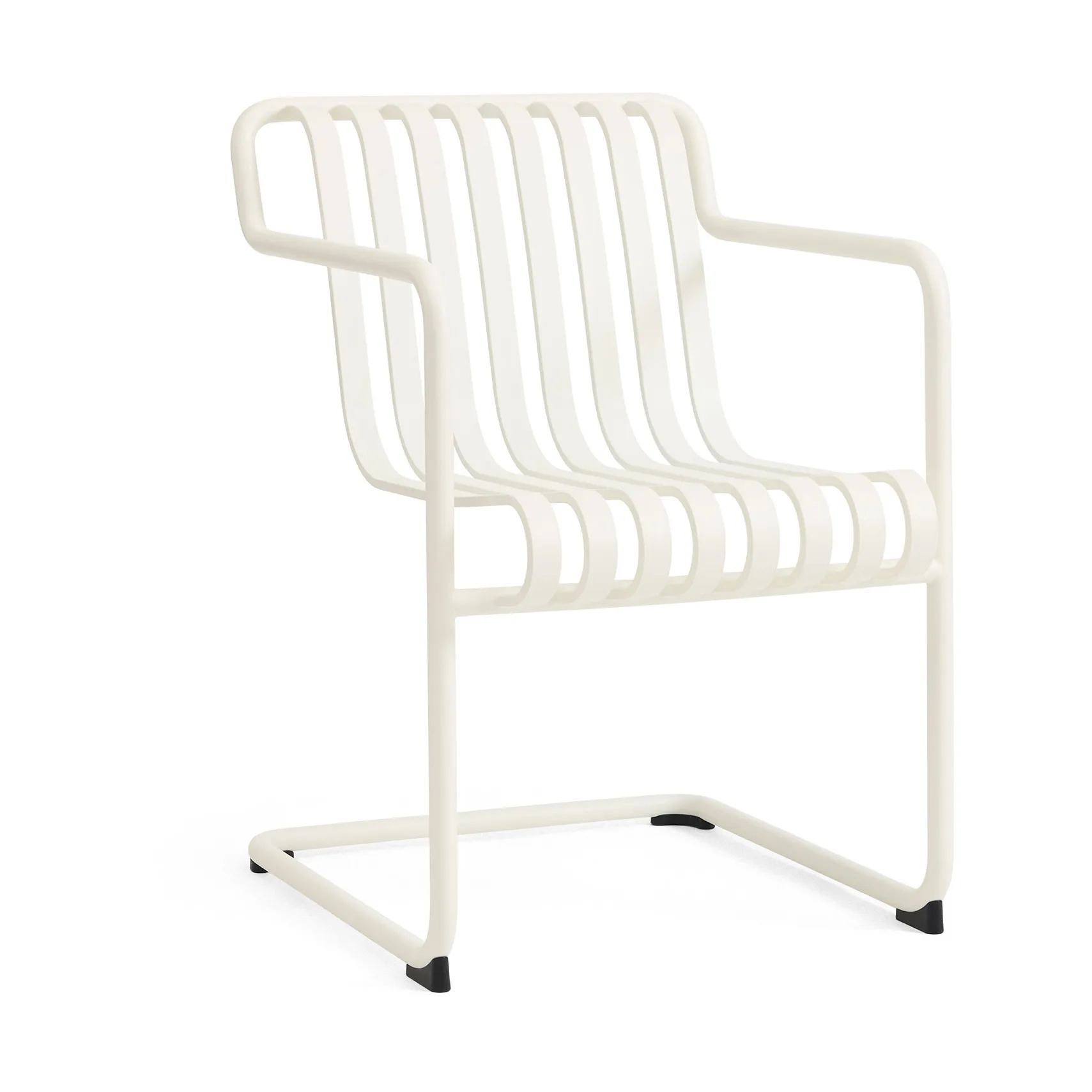Palissade Cantilever Dining armchair, Cream white HAY