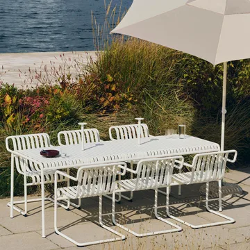 Palissade Cantilever Dining armchair - Cream white - HAY