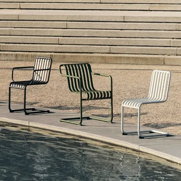 Palissade Cantilever Dining armchair - Olive - HAY