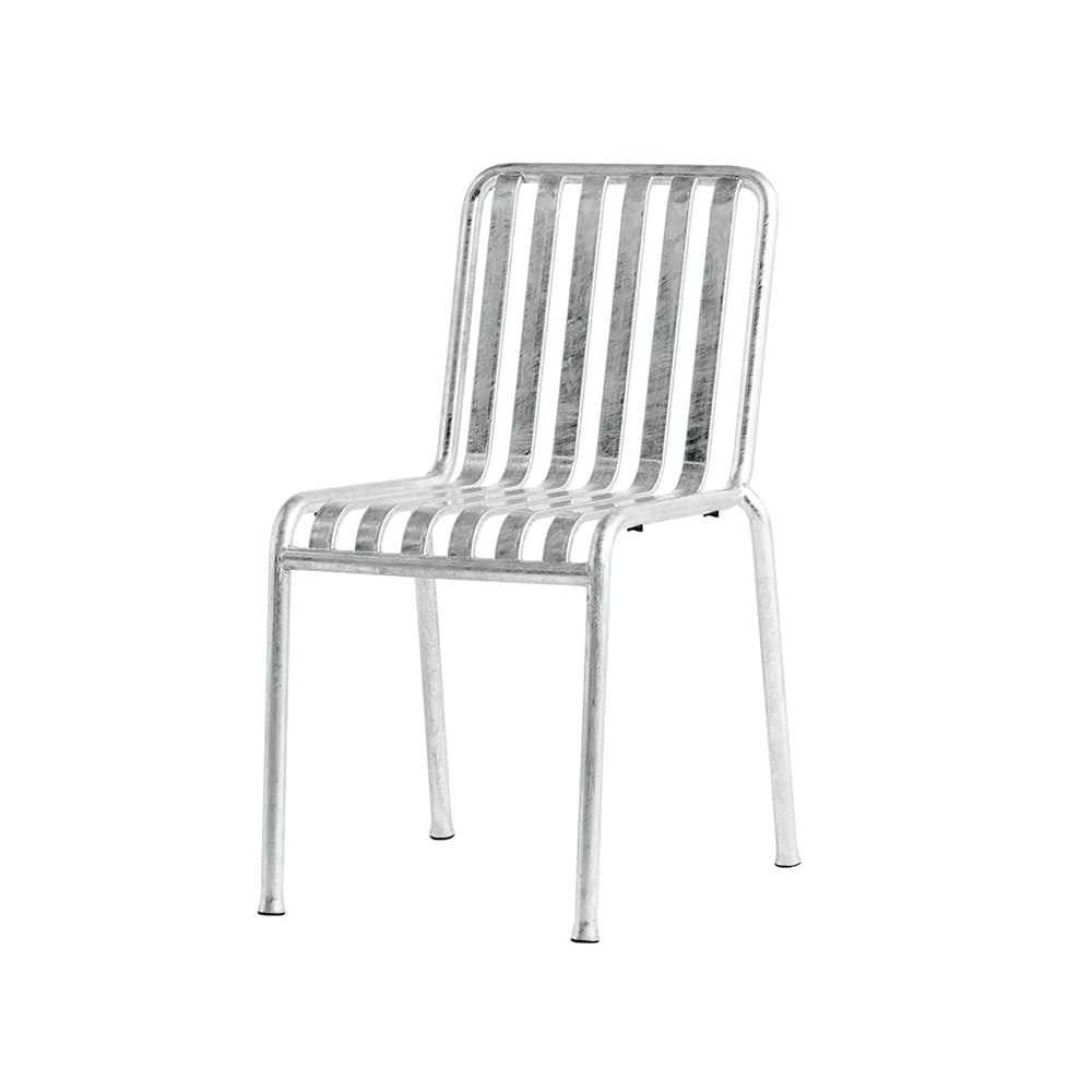 HAY Palissade chair Hot galvanized | Scandinavian Design | Garden chairs | Silver-coloured