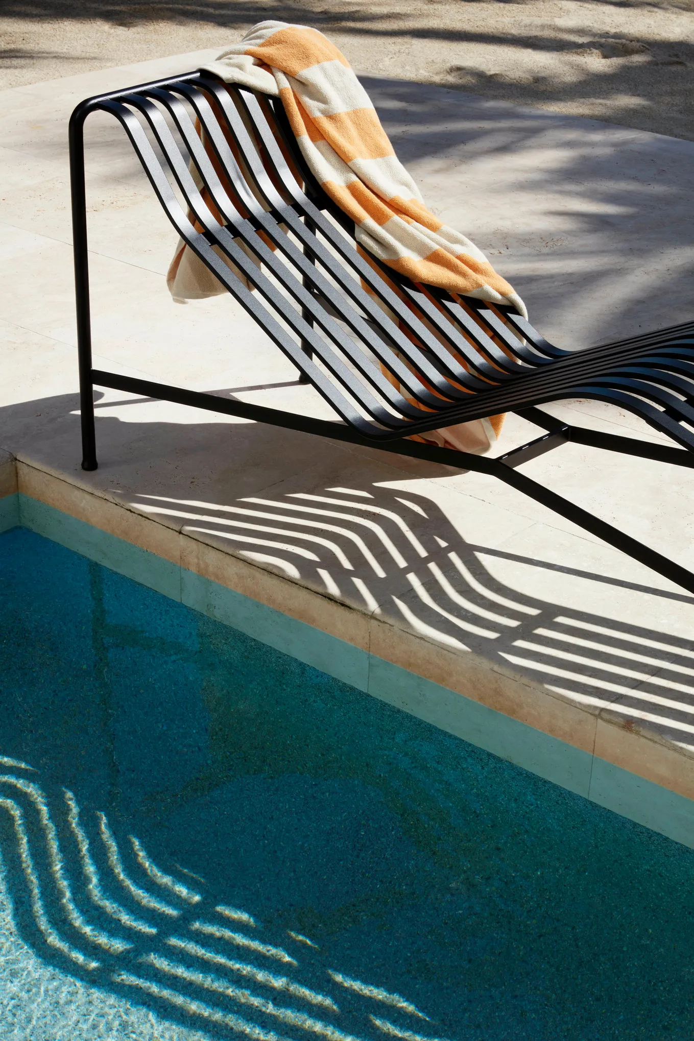 Palissade chaise lounge, Anthracite HAY