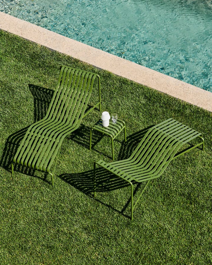 Palissade chaise lounge - Olive - HAY