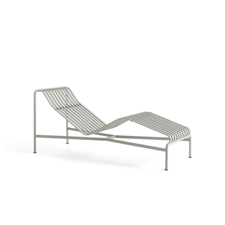 Palissade chaise lounge - Sky grey - HAY