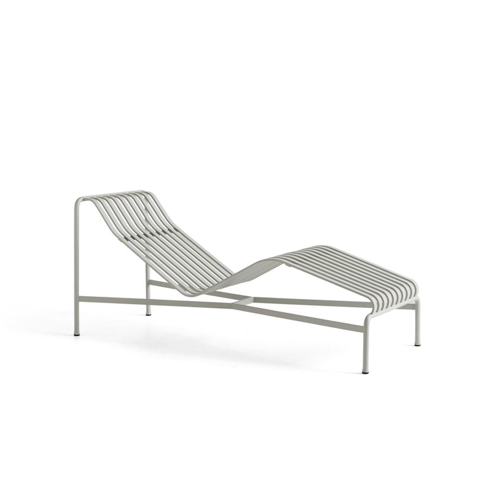 HAY Palissade chaise lounge Sky grey | Scandinavian Design | Grey