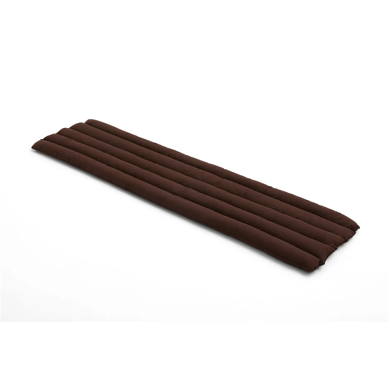 HAY Palissade Chaise Lounge Soft Quilted chaise longue cushion Iron red