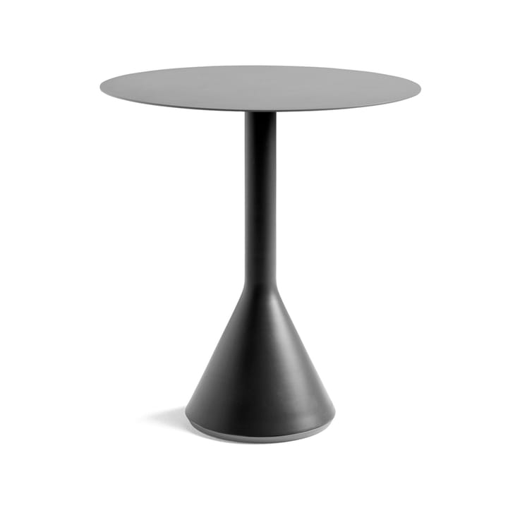 Palissade Cone round coffee table - Anthracite, ø70 - HAY