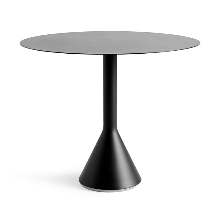 Palissade Cone round coffee table - Anthracite, ø90 - HAY