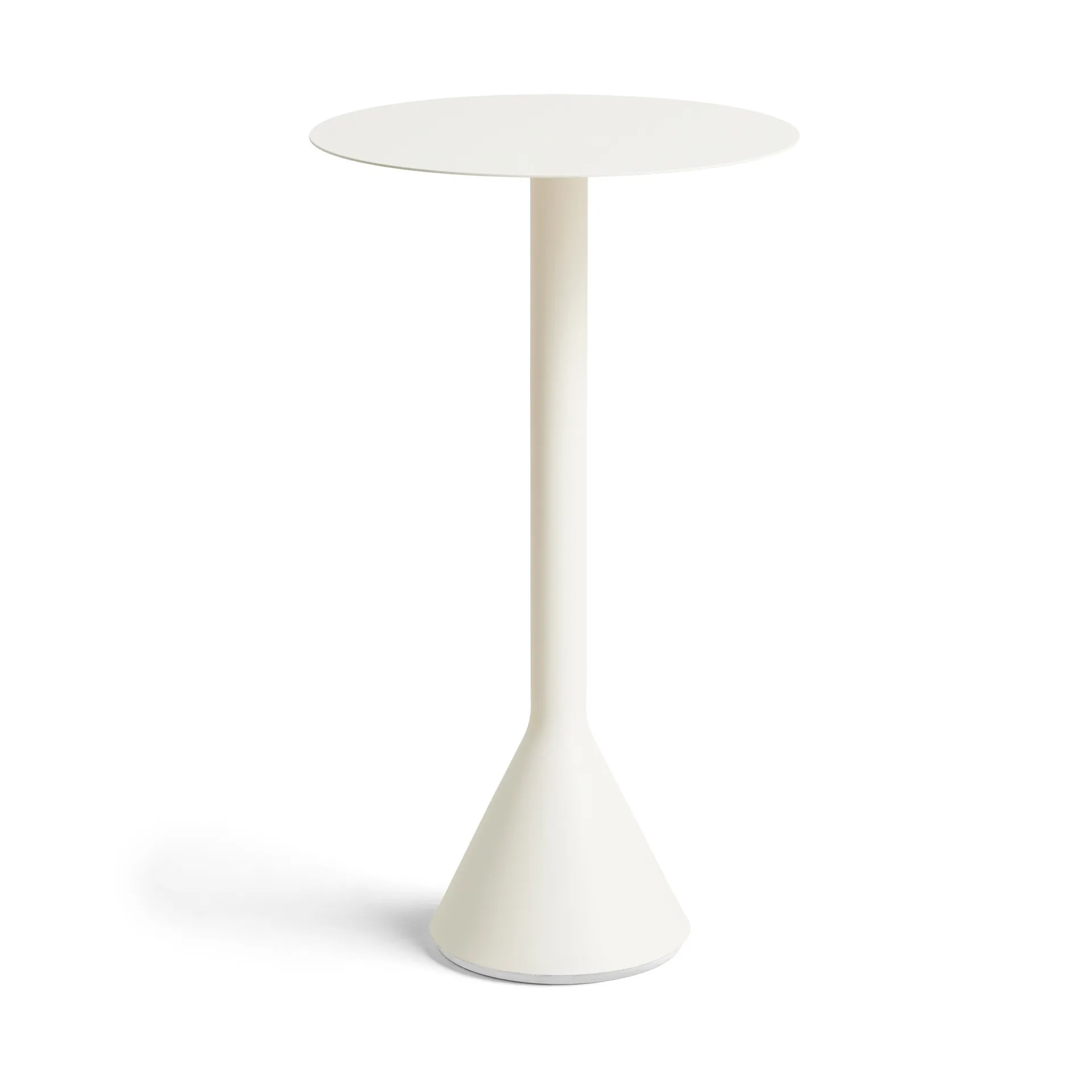 Palissade Cone round coffee table, Cream white, Ø60 cm HAY