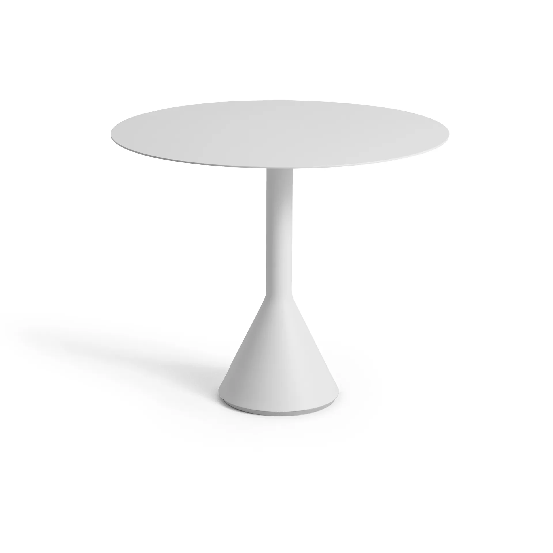 Palissade Cone round coffee table, Sky grey, Ø90 cm HAY