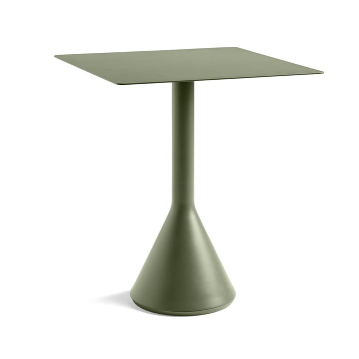 Palissade Cone square coffee table 65x65 cm - Olive - HAY
