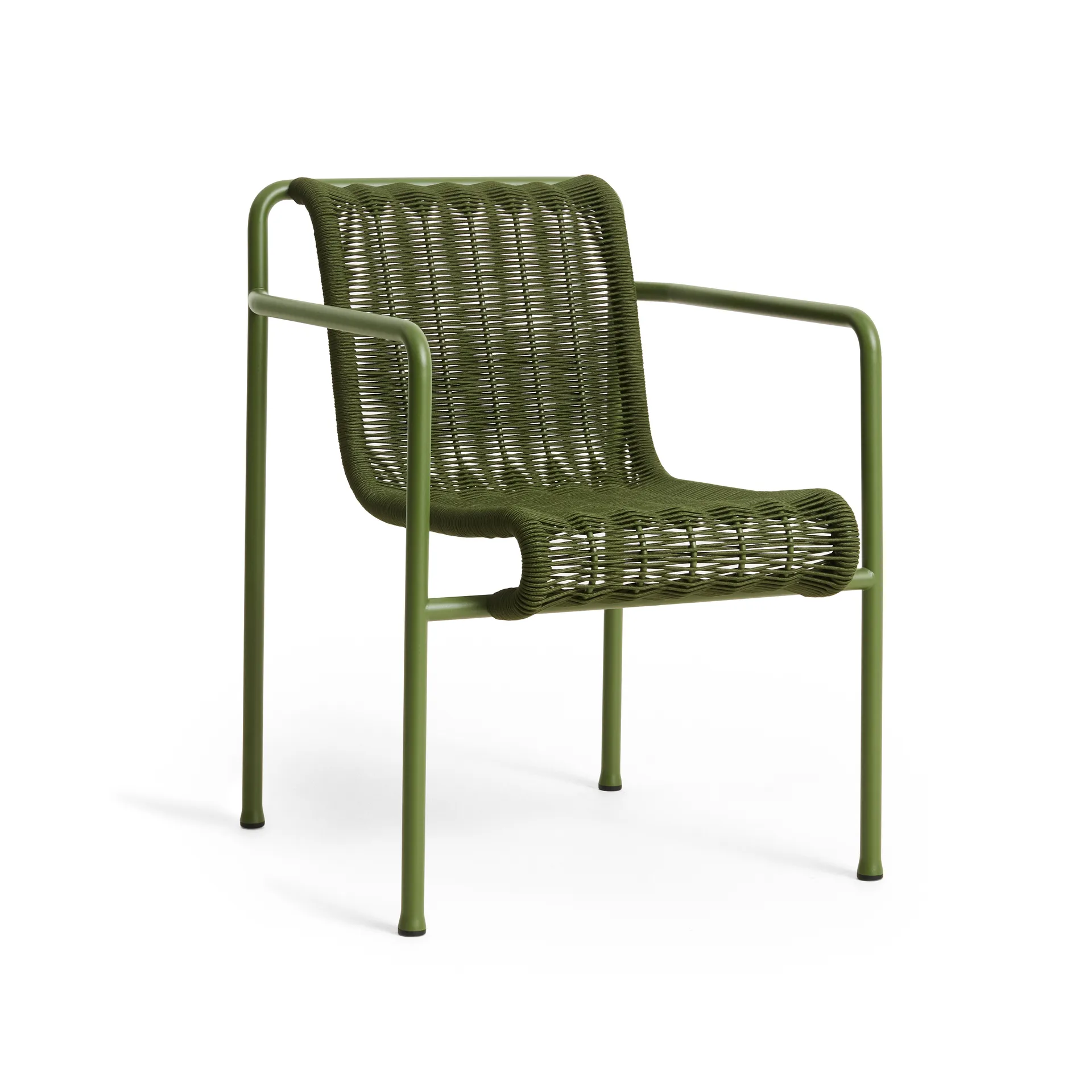 Palissade Cord Dining armchair, Olive HAY