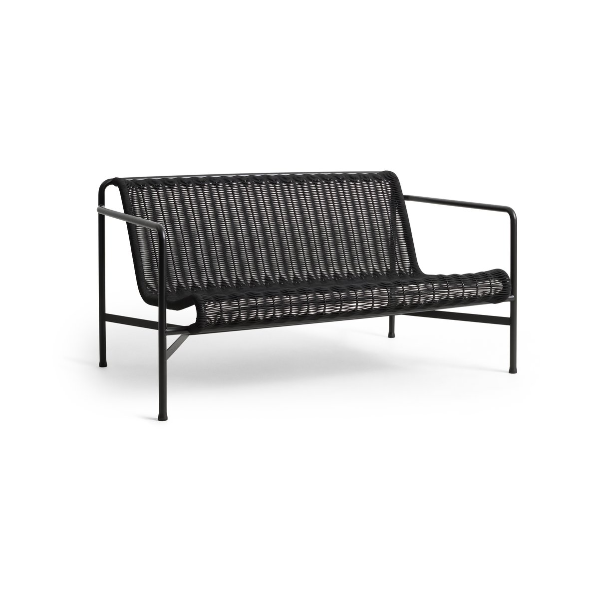 HAY Palissade Cord lounge sofa Anthracite | Scandinavian Design | Black