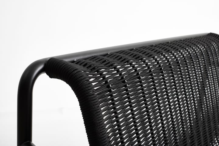 Palissade Cord lounge sofa, Anthracite HAY