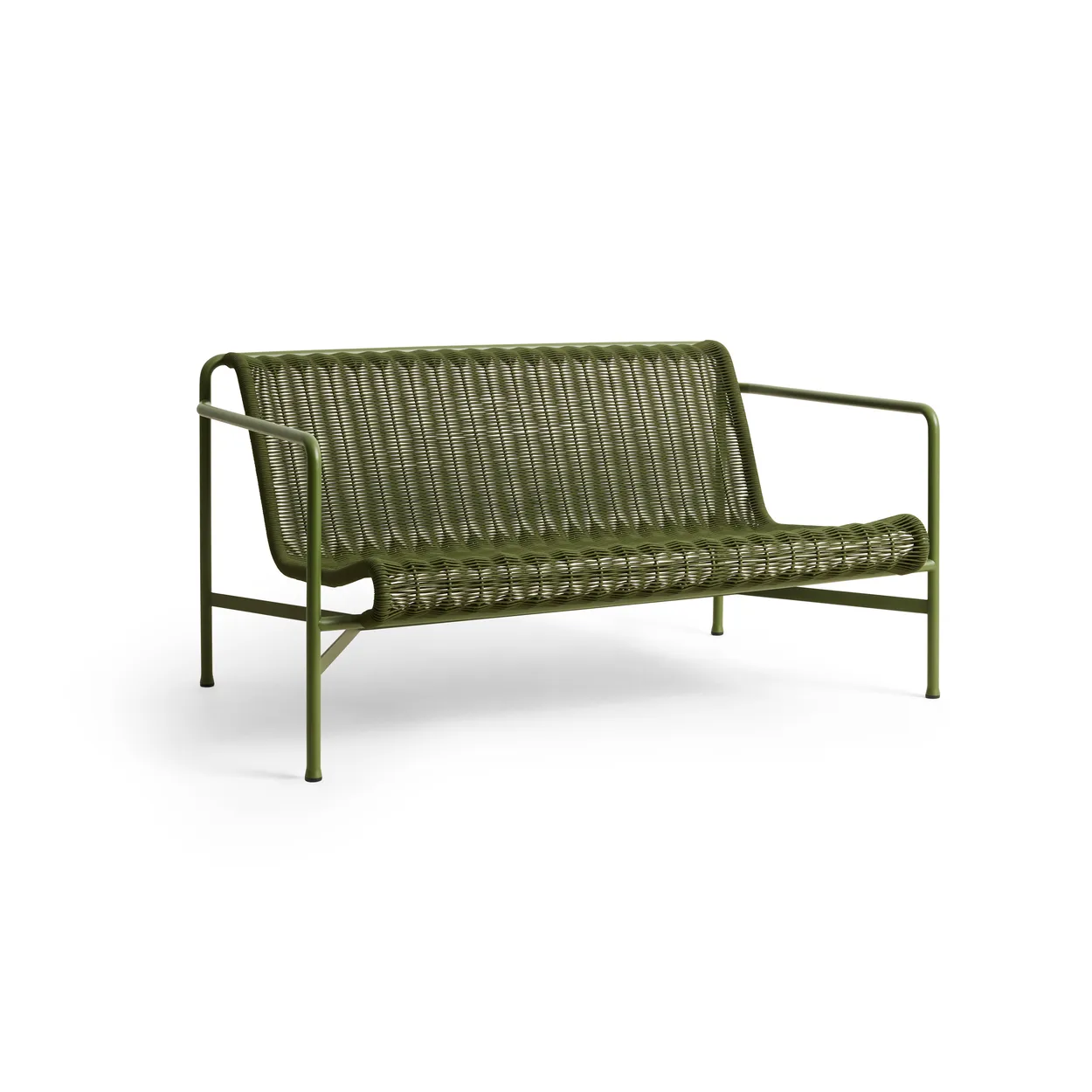 HAY Palissade Cord lounge sofa Olive | Scandinavian Design | Green