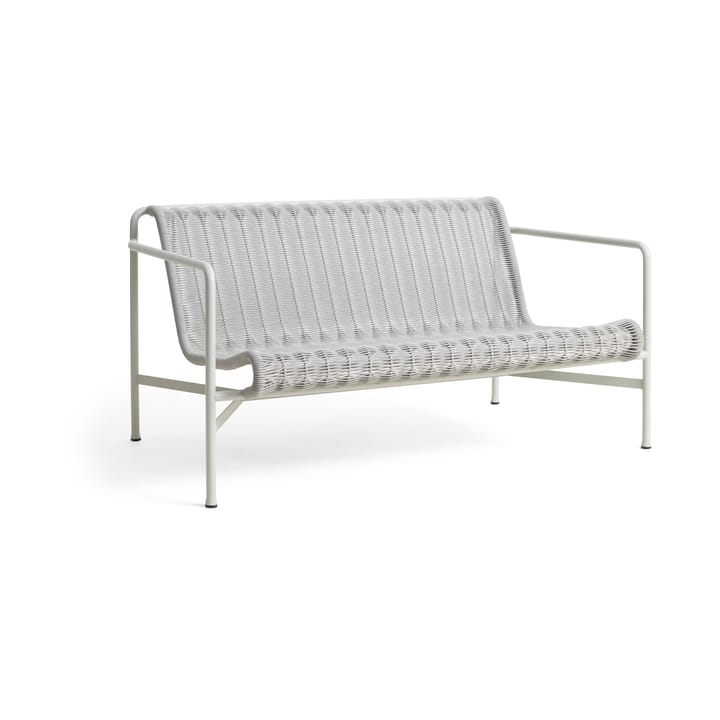 Palissade Cord lounge sofa - Sky grey - HAY