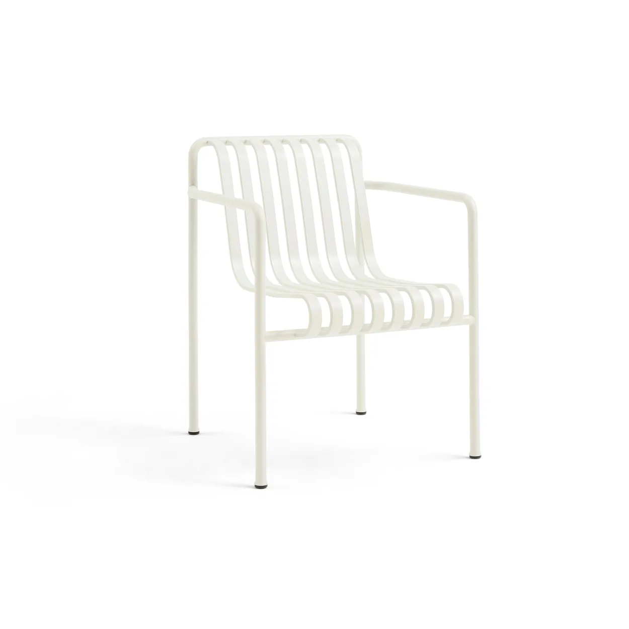 HAY Palissade dining armchair Cream white | Scandinavian Design | Garden chairs | White