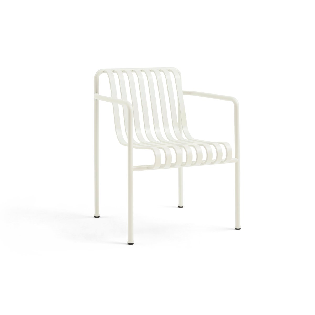 HAY Palissade dining armchair Cream white | Scandinavian Design | Garden chairs | White