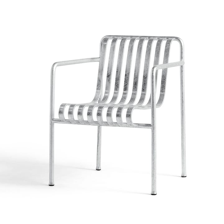 Palissade dining armchair - Hot galvanized - HAY