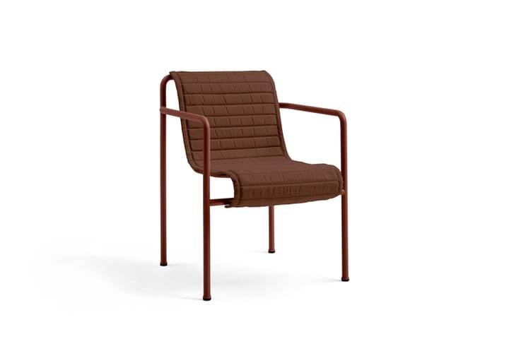 Palissade dining armchair, Iron red HAY
