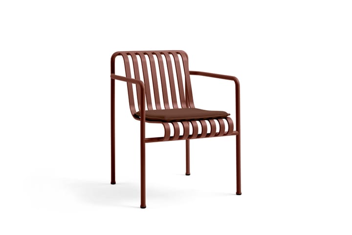 Palissade dining armchair, Iron red HAY