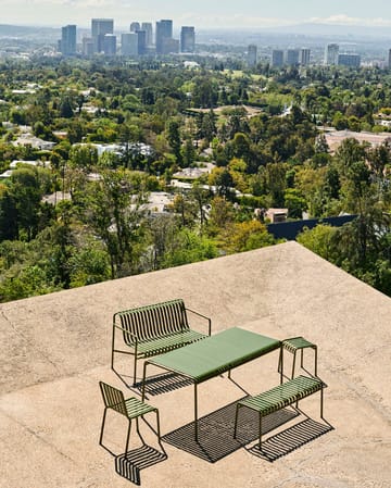 Palissade Dining bench with armrests - Olive - HAY