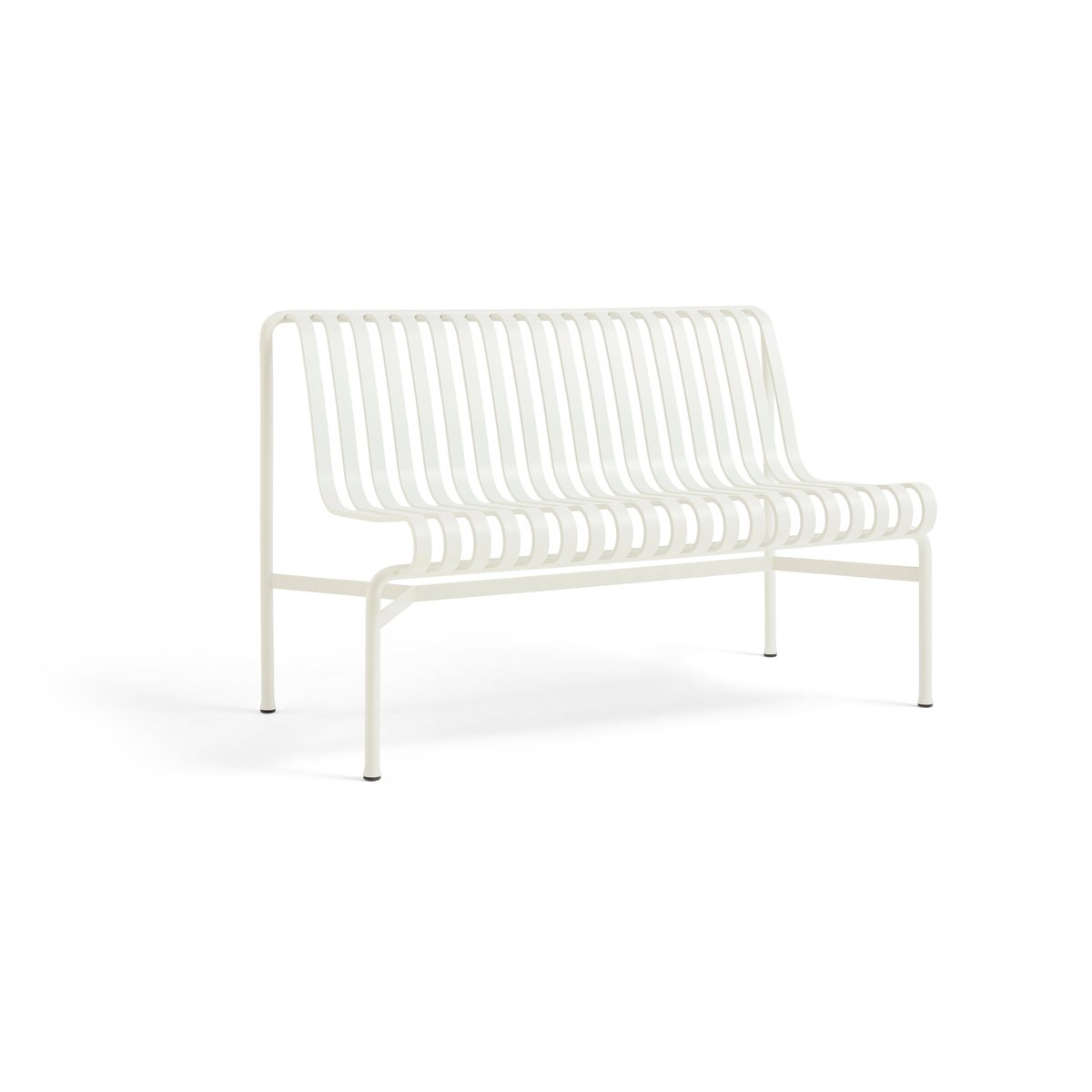 HAY Palissade Dining bench without armrests Cream white