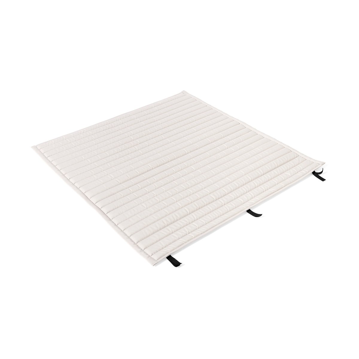 HAY Palissade Dining Quilted bench cushion Cream white