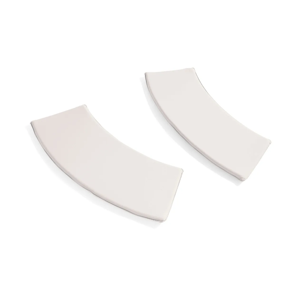 HAY Palissade Dining seat cushion park bench in-in 2 parts Cream white