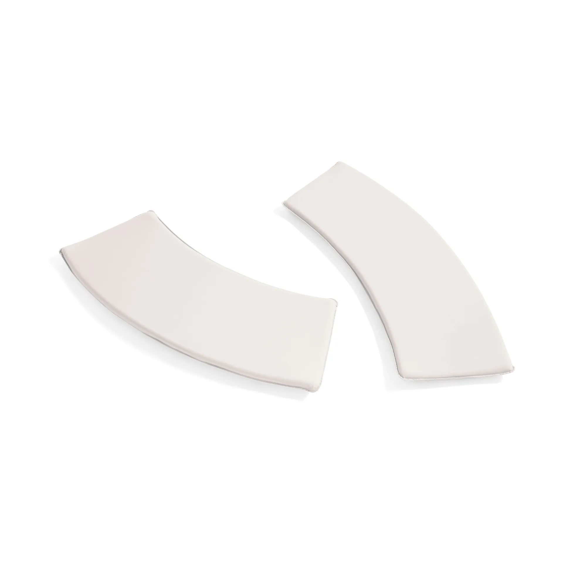 Palissade Dining seat cushion park bench in-out 2 pieces, Cream white HAY