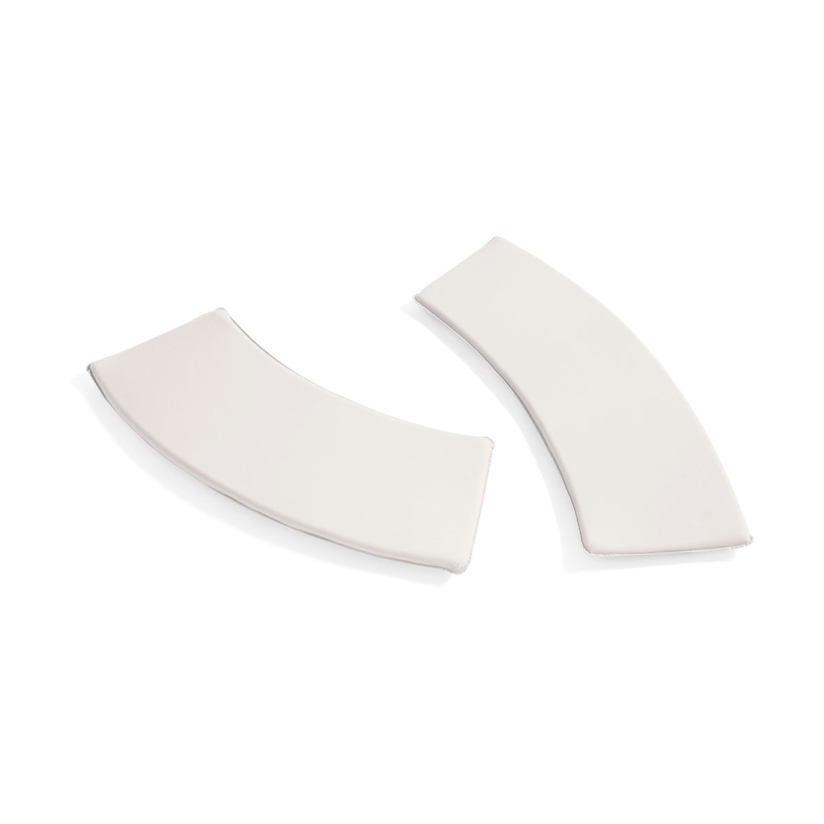 HAY Palissade Dining seat cushion park bench in-out 2 pieces Cream white
