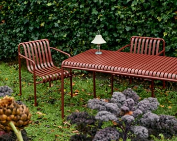 Palissade dining table 170x90 cm - Iron red - HAY