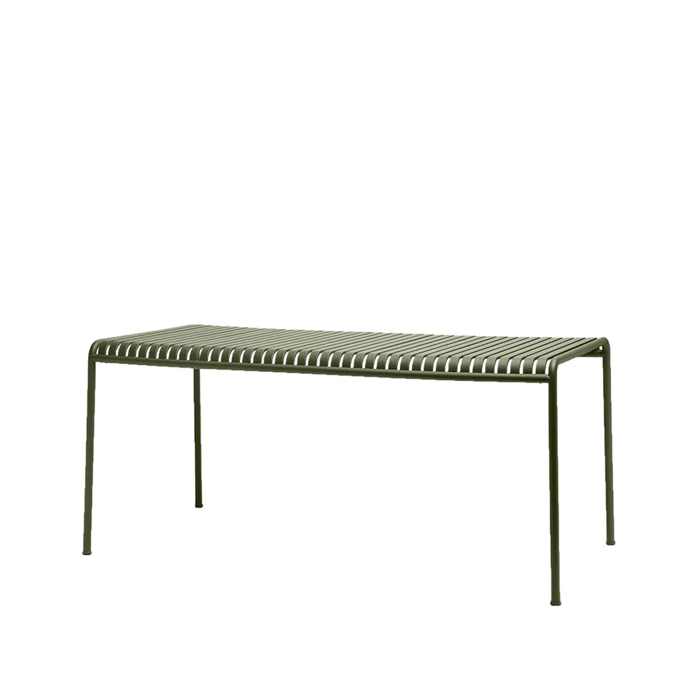 Palissade dining table 170x90 cm, Olive green HAY