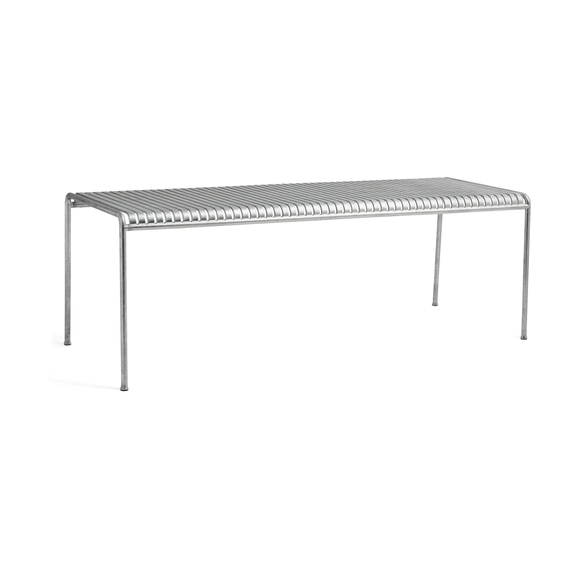 Palissade dining table 220x90 cm, Hot galvanised steel HAY