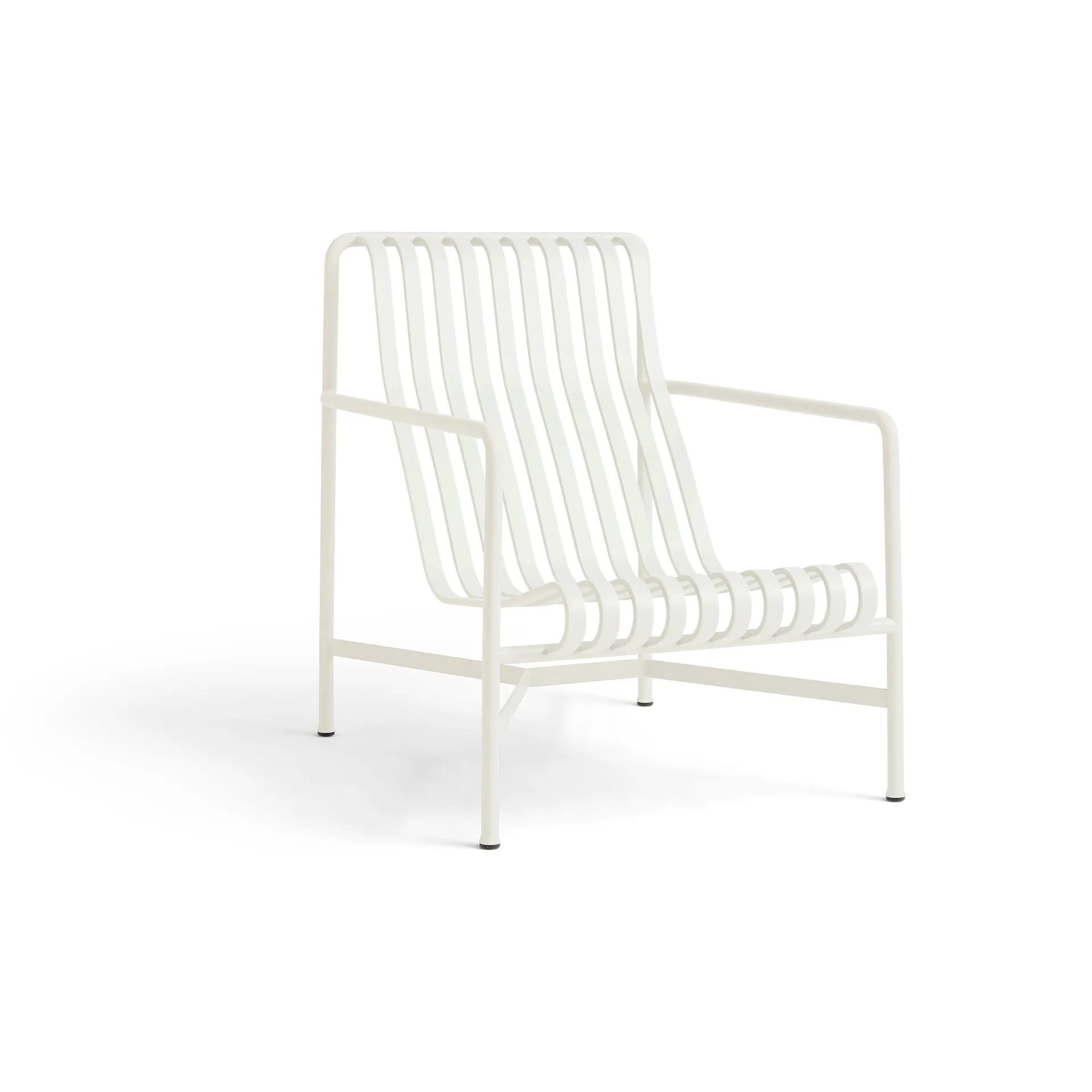 Palissade High lounge chair, Cream white HAY