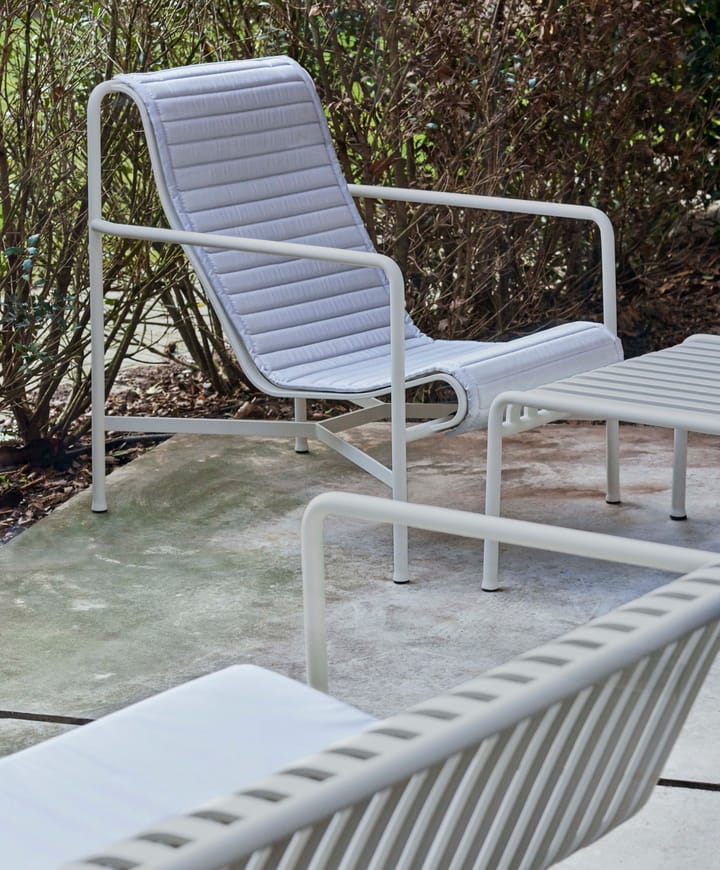 Palissade High lounge chair, Sky grey HAY