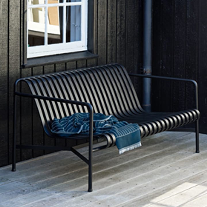 Palissade lounge sofa - Anthracite - HAY