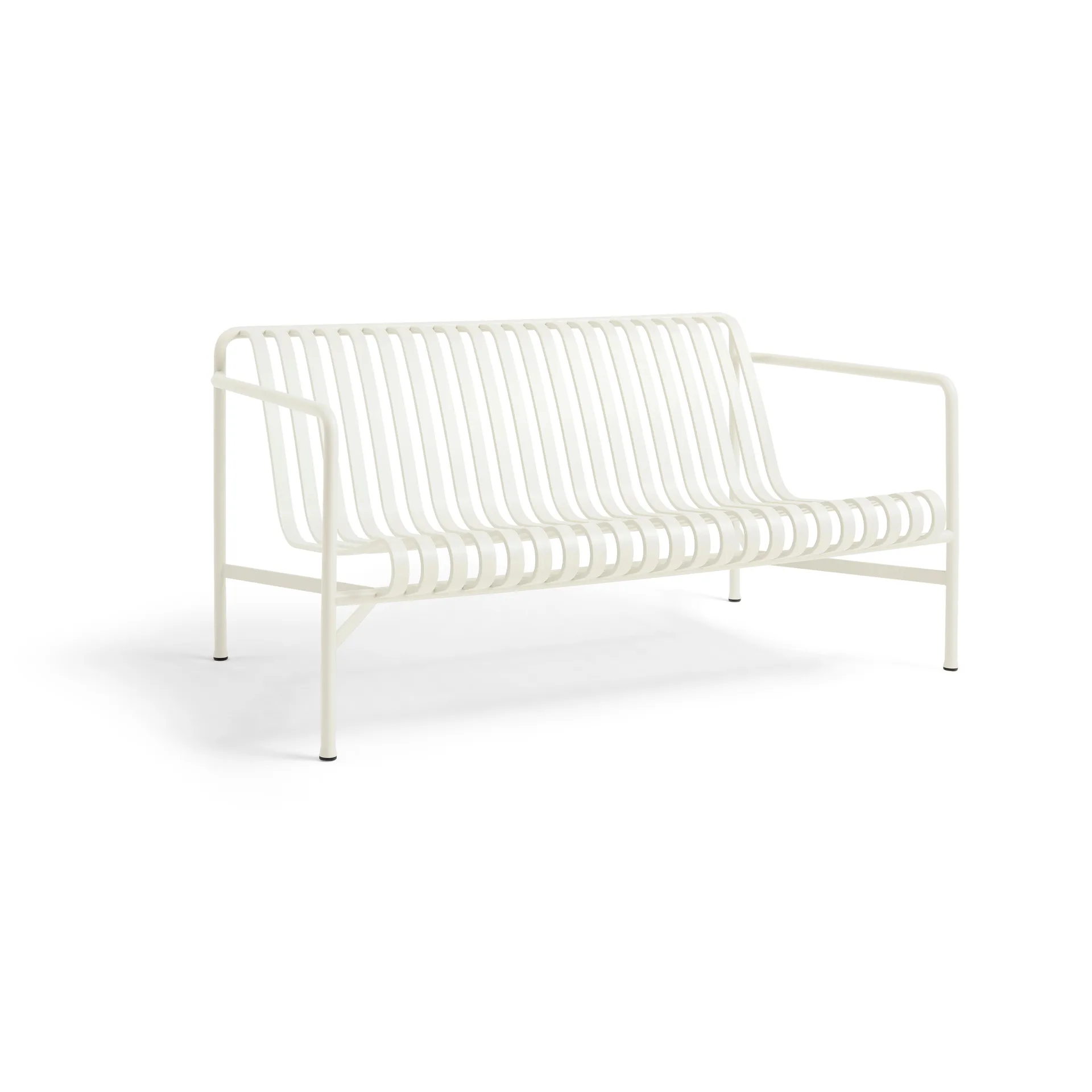 Palissade lounge sofa, Cream white HAY
